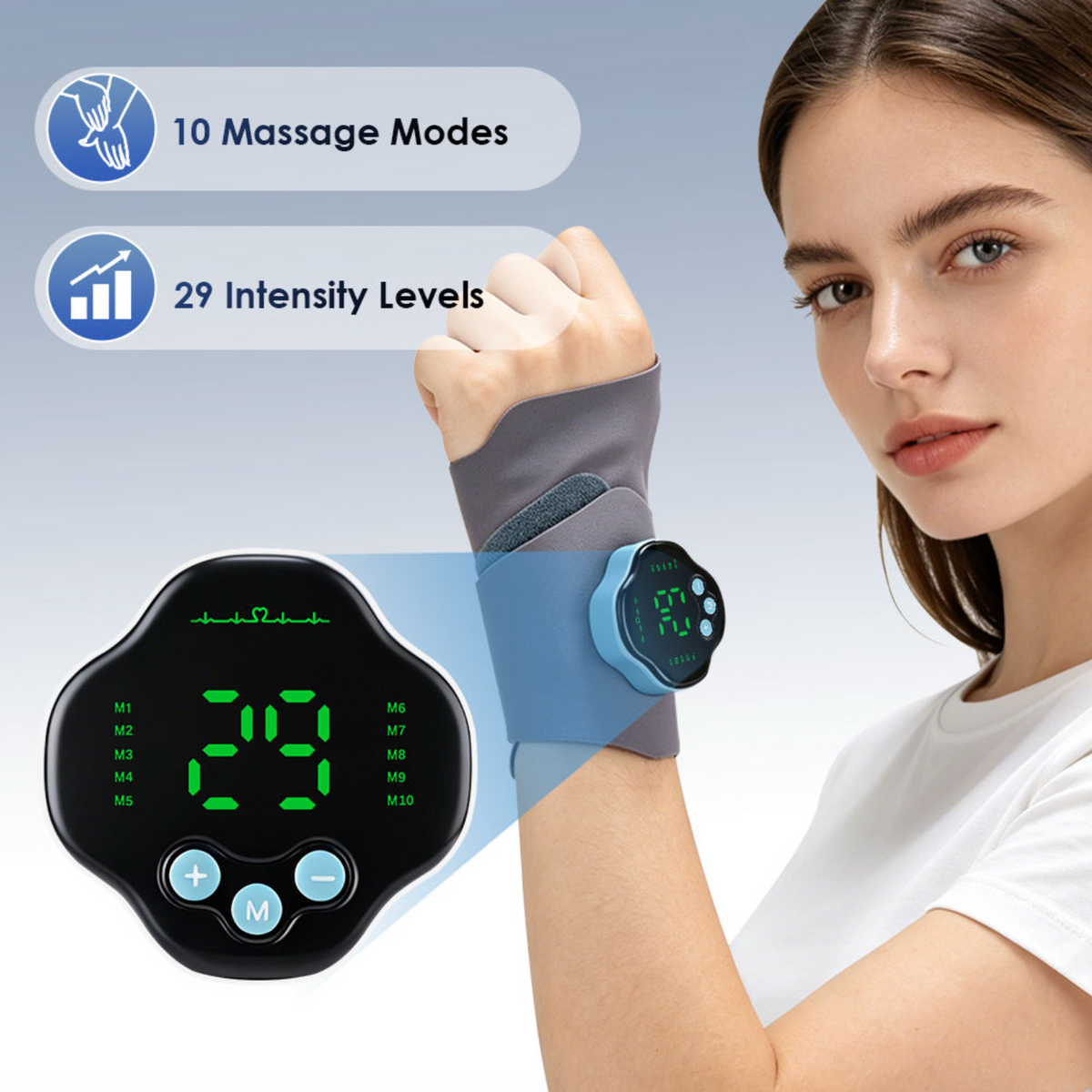 Rechargeable Wireless Microcurrent Facial Beauty Device