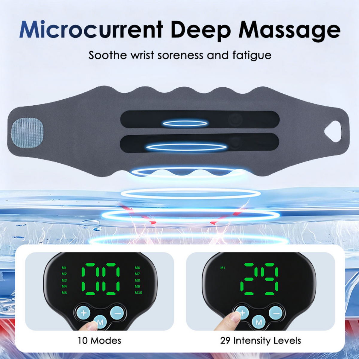Rechargeable Wireless Microcurrent Facial Beauty Device