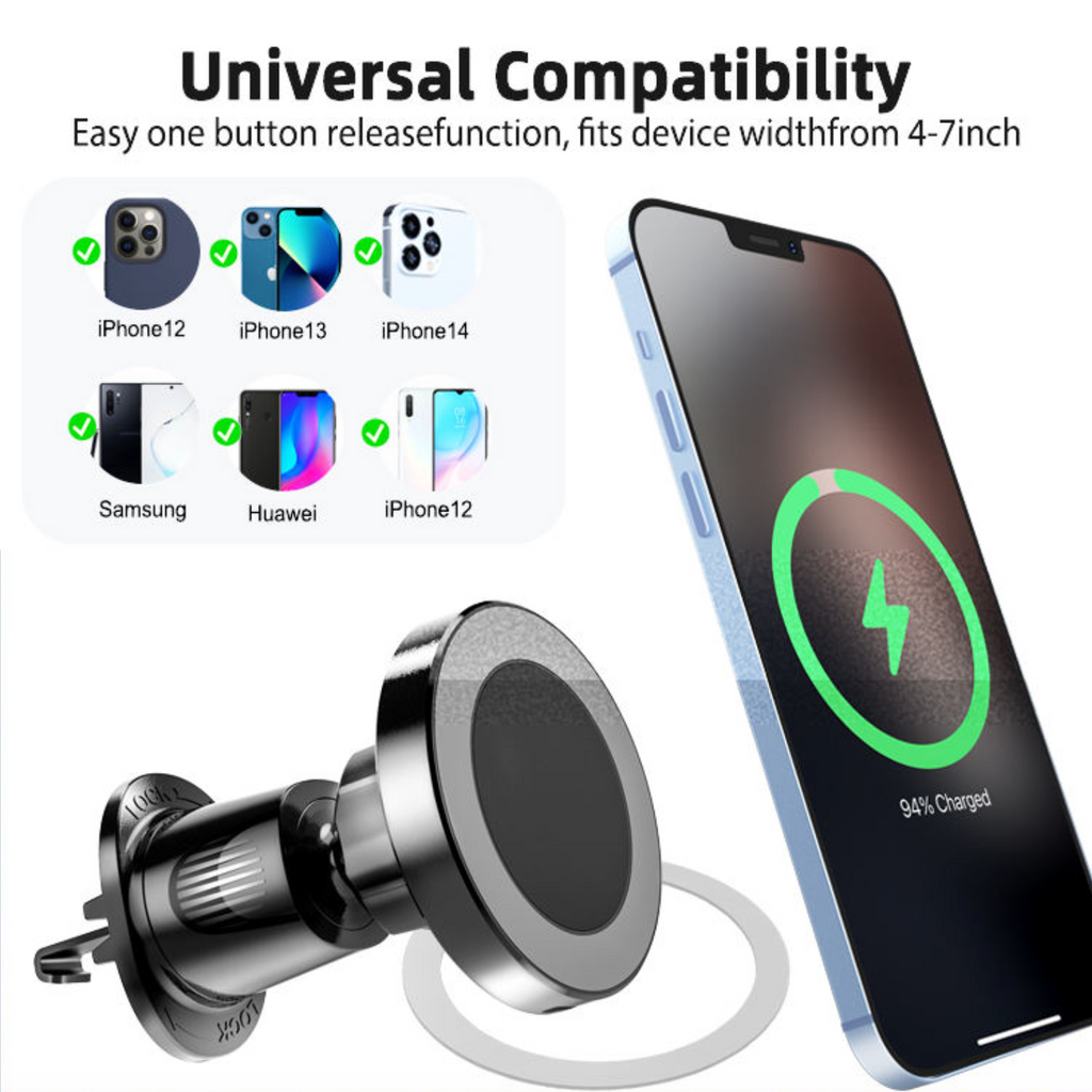 Magnetic Car Phone Holder – Secure Hands-Free Mount