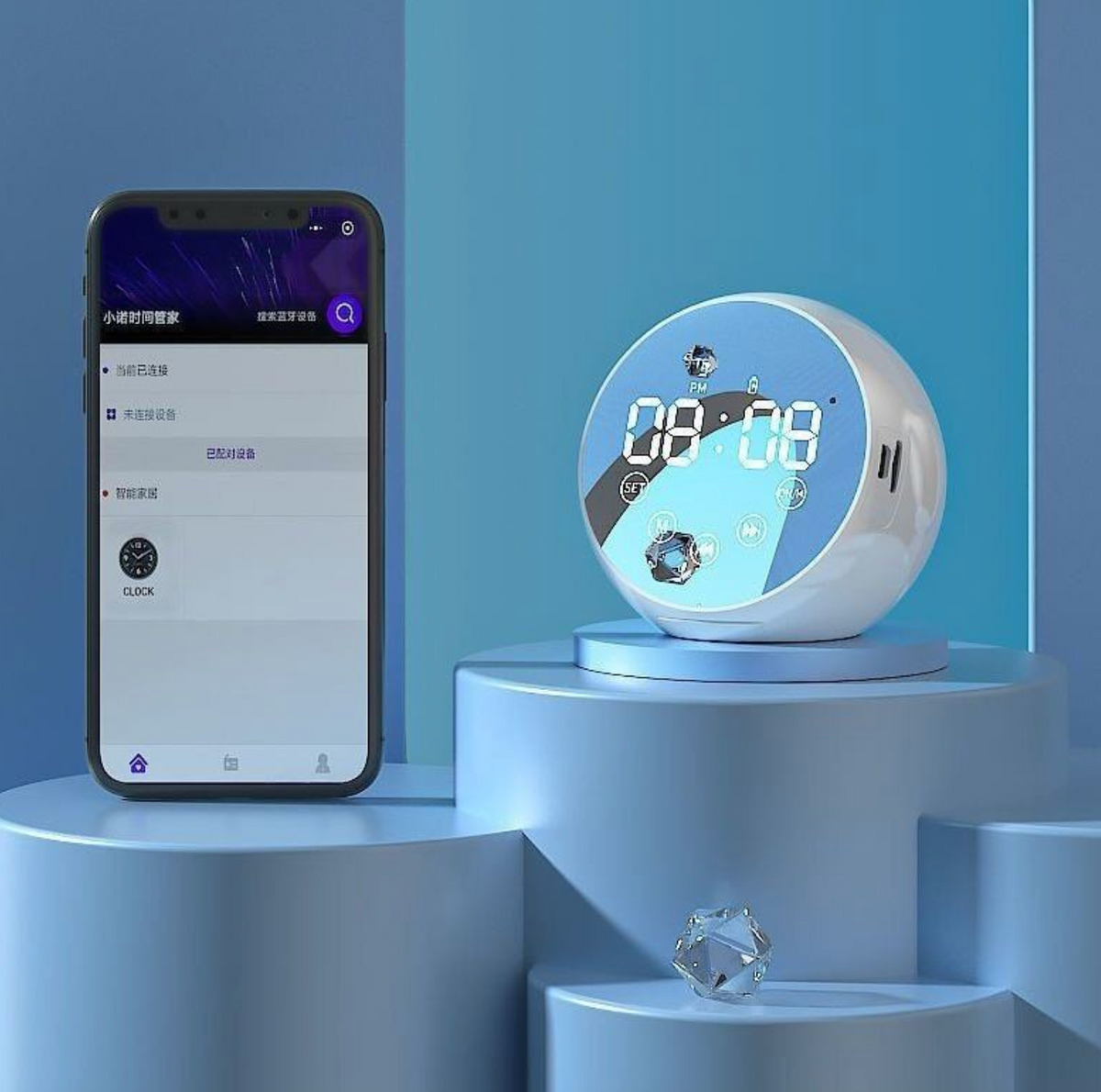 Smart Magnetic Phone Holder – 360° Hands-Free Mount