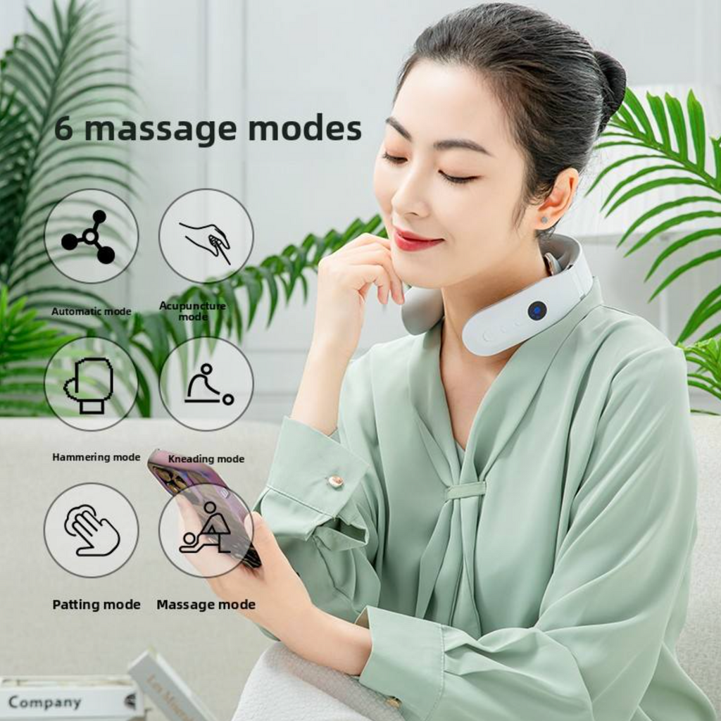 6-Mode TENS Muscle Stimulator – 16-Level Electric Massager