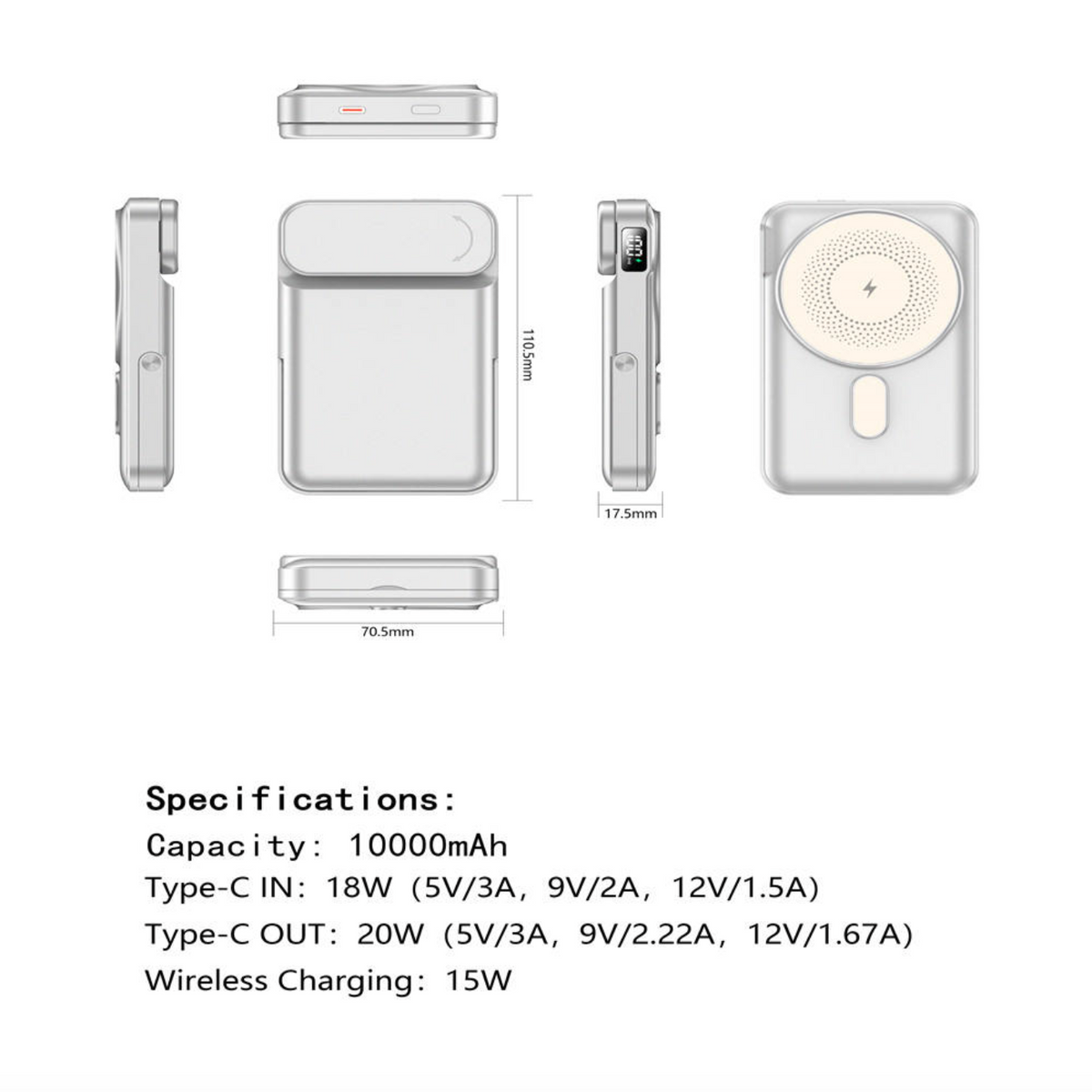 3-in-1 Wireless Charging Station – All-in-One Charging Dock